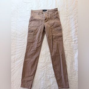 Banana Republic Camel Cargo Pants for Women